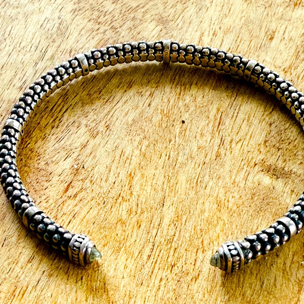 Lagos Caviar bracelet cuff